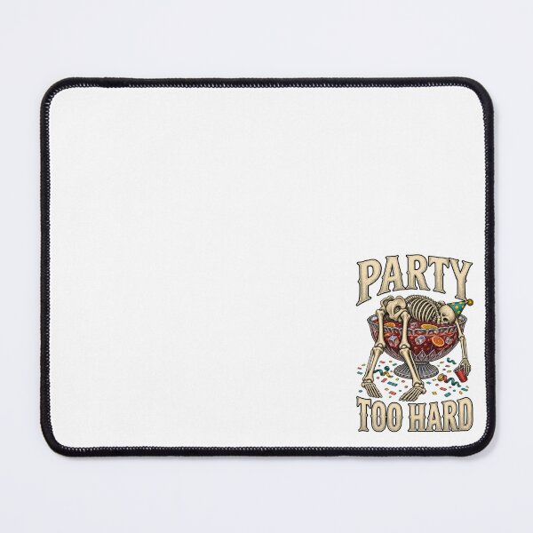 Item preview, Party Too Hard Skeleton Punch Bowl Vintage designed and sold by Kromia.