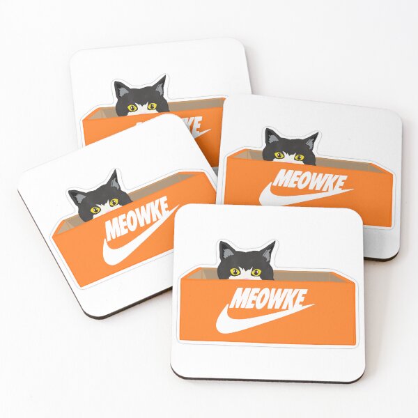 Item preview, Black Cat in Orange Sneaker Box designed and sold by Jus3na.
