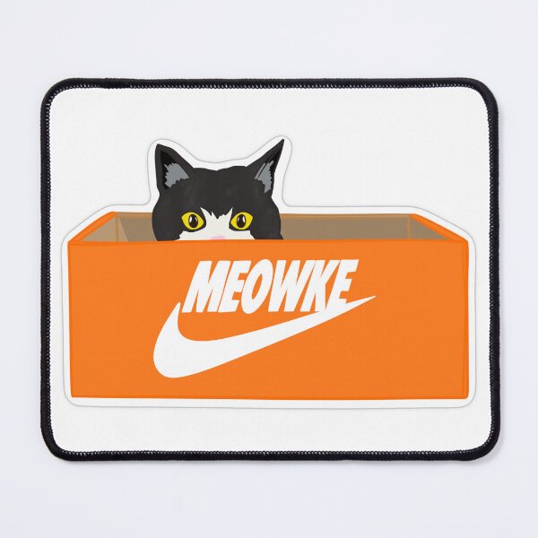 Item preview, Black Cat in Orange Sneaker Box designed and sold by Jus3na.