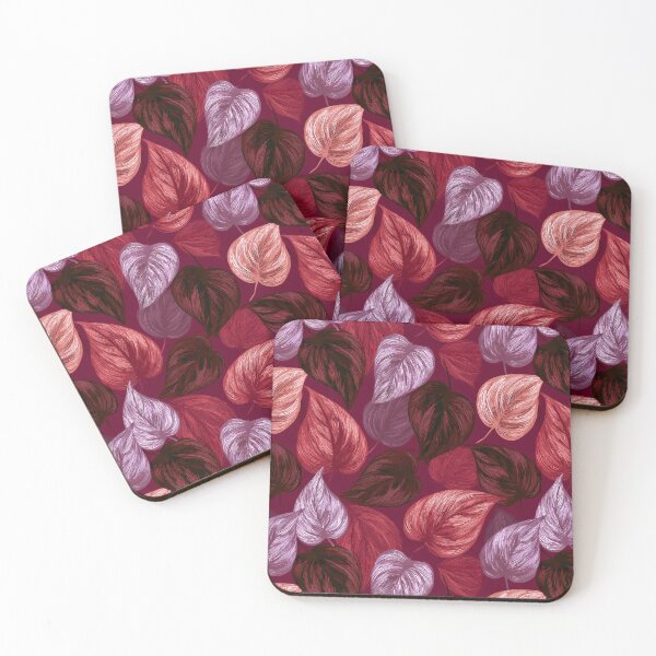 Item preview, Classic Pothos Texture  - Birth Flower Pattern - Valentines Gifts designed and sold by RoyalStarsPatts.