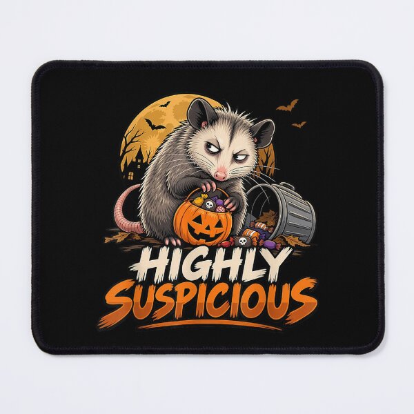 Item preview, Spooky Candy Possum Pumpkin Trash Mischief Halloween Opossum designed and sold by Juansustait.