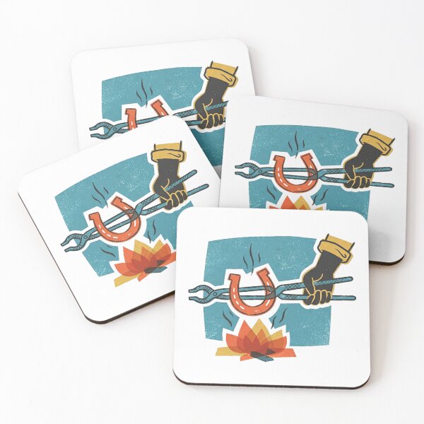 Item preview, Horseshoe In The Fire Screenprint designed and sold by eduardoroa22.