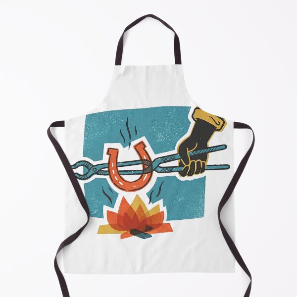 Item preview, Horseshoe In The Fire Screenprint designed and sold by eduardoroa22.