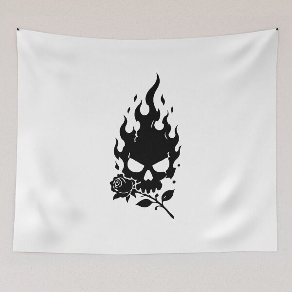 Item preview, Dark Silhouette Skulls 013_1 designed and sold by AhmedHelal24795.