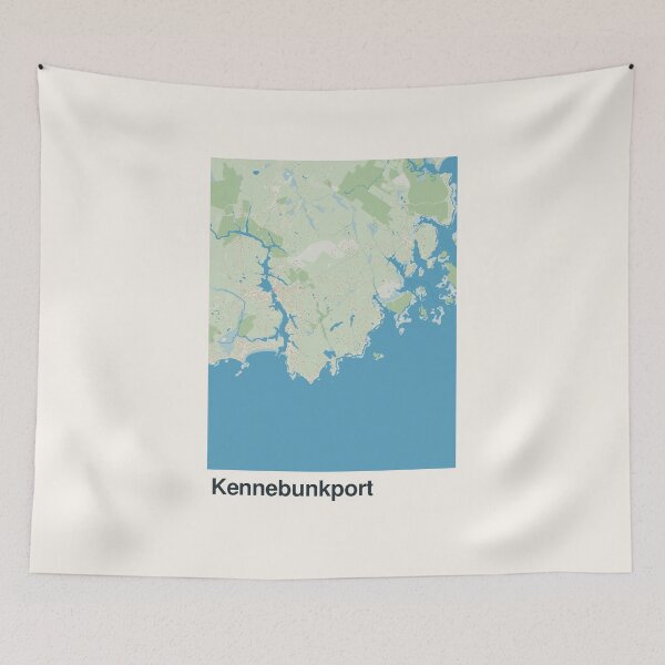 Item preview, Kennebunkport Minimalistic Map Art designed and sold by MapsNerd.
