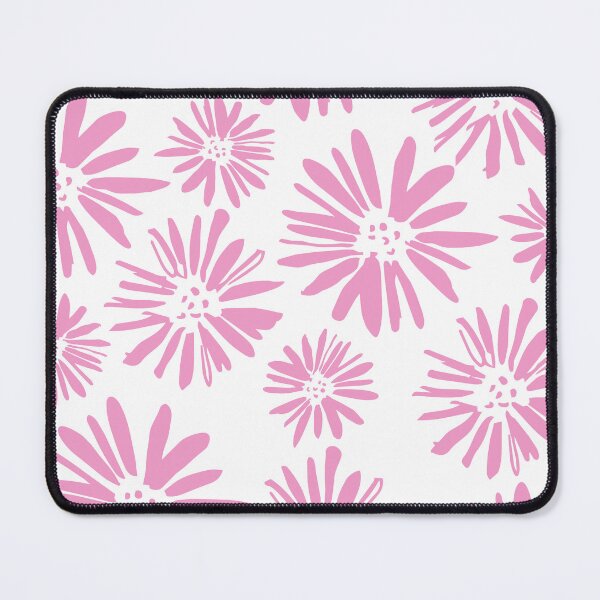 Item preview, Pink flower print pattern designed and sold by punitaillustrates.