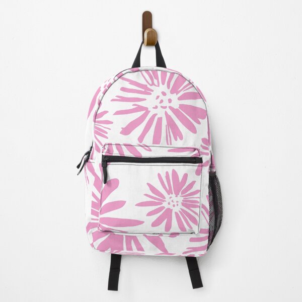 Item preview, Pink flower print pattern designed and sold by punitaillustrates.
