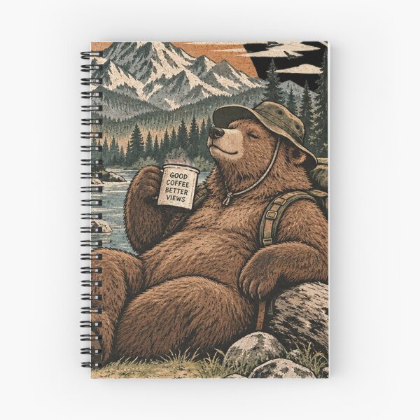 Item preview, Into the Wild – Bear Backpacking Mountain Adventure designed and sold by pecussoul.