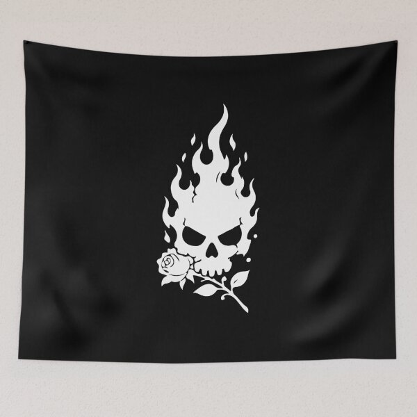 Item preview, Dark Silhouette Skulls 014_1 designed and sold by AhmedHelal24795.