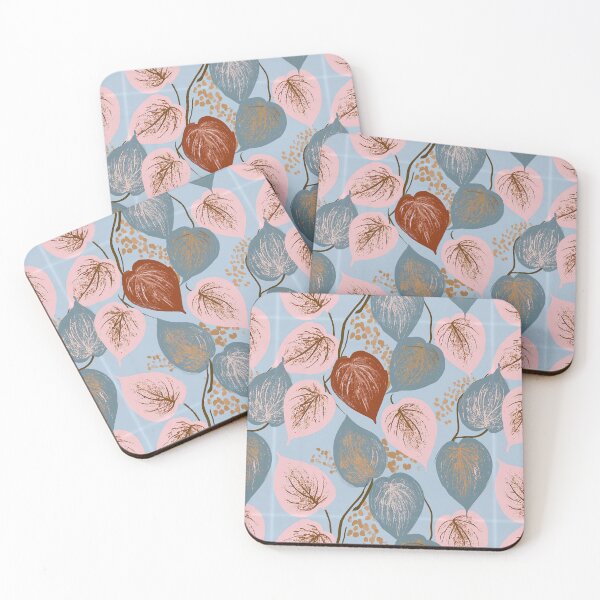 Item preview, Radiant Pothos Print - Hawaiian Flower Pattern - Wedding Anniversary Gifts designed and sold by RoyalStarsPatts.