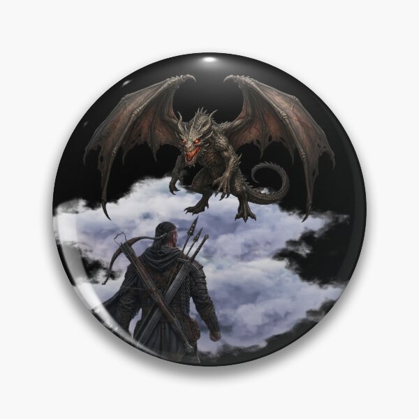 Item preview, Dark Fantasy Dragon Slayer Hunter designed and sold by MilalliandCo.