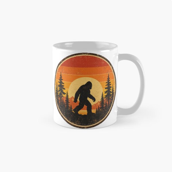 Item preview, Social Distancing Champion Funny Bigfoot Retro Sunset designed and sold by CoolCrazyChaos.