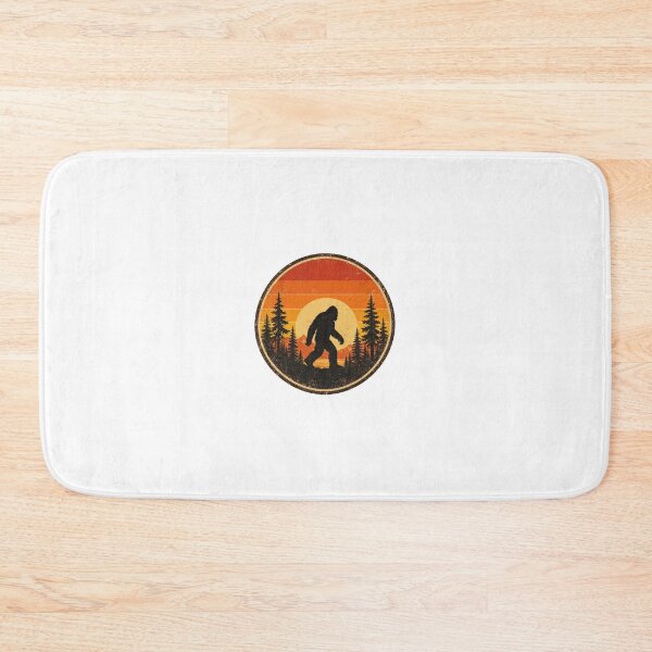 Item preview, Social Distancing Champion Funny Bigfoot Retro Sunset designed and sold by CoolCrazyChaos.
