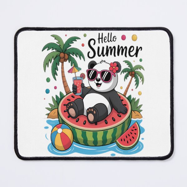 Item preview, Hello Summer Bright and Cheerful Seasonal Design for Warm Weather Vibes designed and sold by AmirabbasGT.