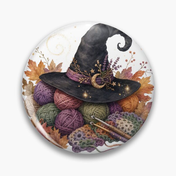 Item preview, Witching and Stitching Cute Crochet Magic Yarn designed and sold by CoolCrazyChaos.