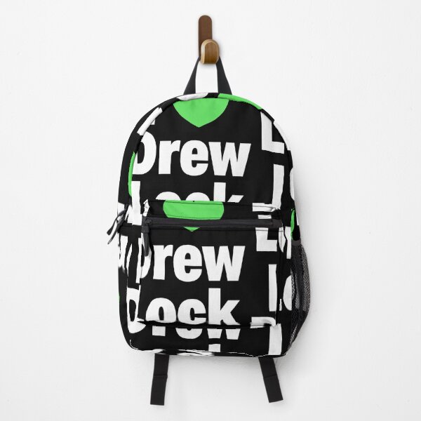 Item preview, I Love Drew Lock Green Heart Football Fan Quarterback Support Gift designed and sold by Glow-Paw-Studio.