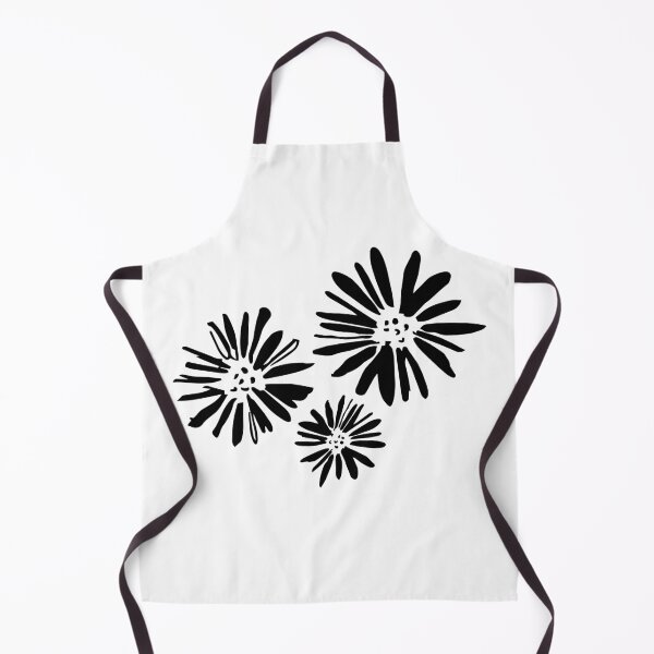 Item preview, Black flower print designed and sold by punitaillustrates.