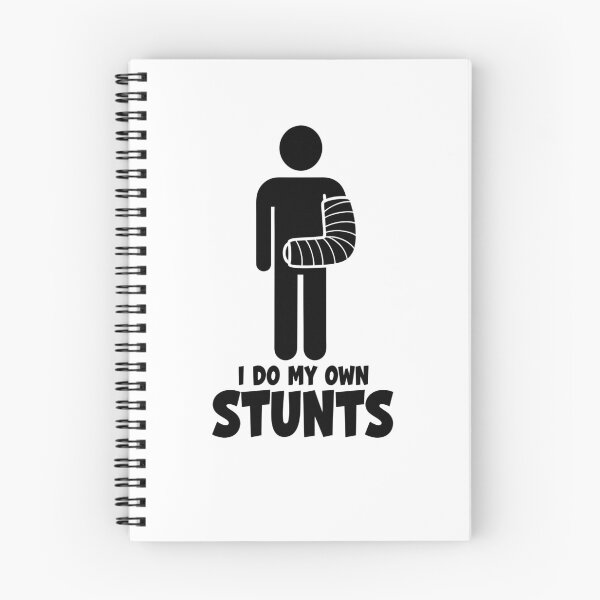 Item preview, I Do My Own Stunts Broken Arm Men's Get Well Soon Gear designed and sold by DynamicDesign.