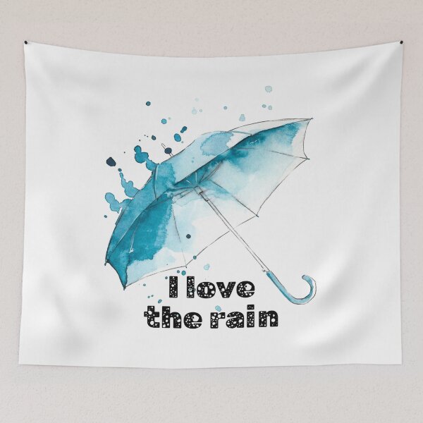Item preview, I Love The Rain. designed and sold by Dinasshop.