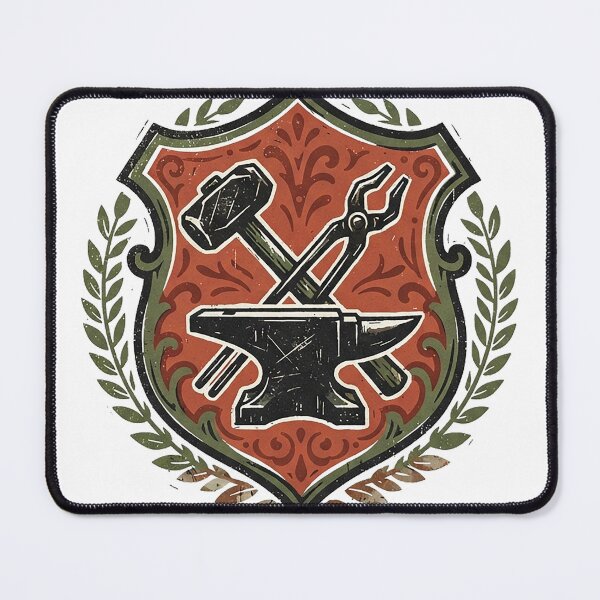 Item preview, Hammer And Tongs Crest designed and sold by eduardoroa22.