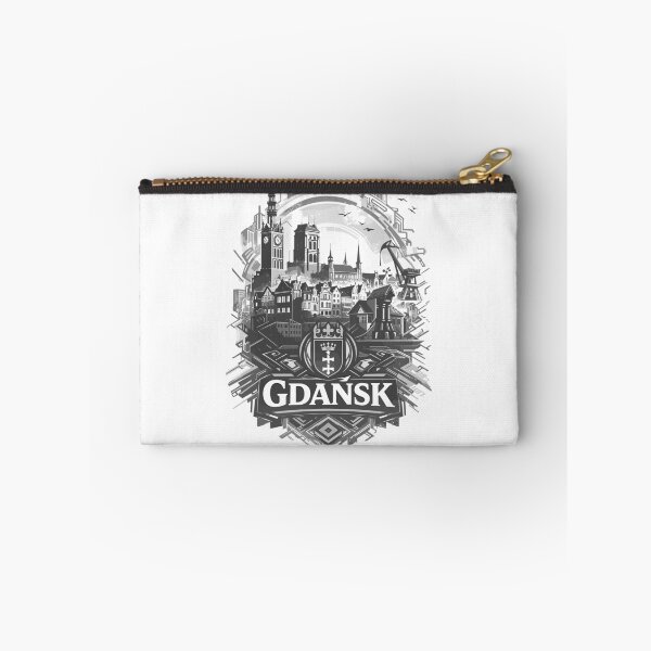 Item preview, Gdansk Skyline – Proud & Elegant in B/W designed and sold by Pineapple-Tree.