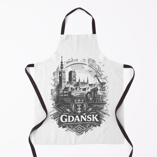 Artikelvorschau, Danzig Skyline – Stolz & Elegant in S/W entworfen und verkauft von Pineapple-Tree.
