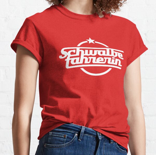 Simson Schwalbe Rider (blanc) T-shirt classique