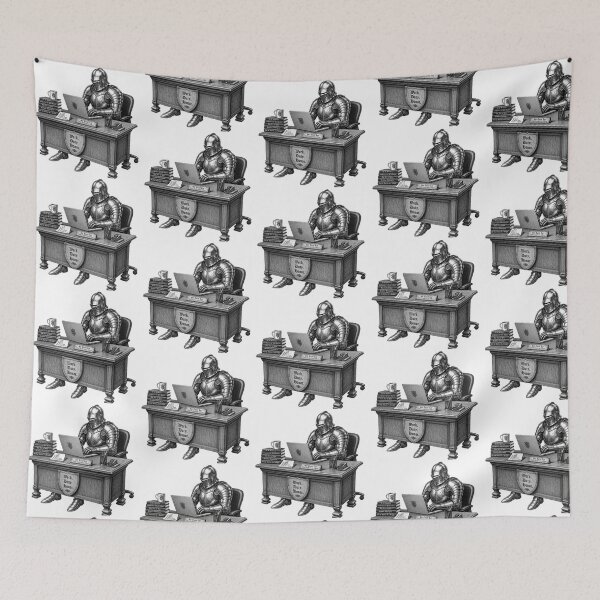 Item preview, Per My Last Raven Funny Medieval Knight Office Humor designed and sold by CoolCrazyChaos.