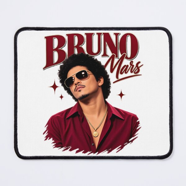 Item preview, Bruno Mars Concert Tour Fan Art Design designed and sold by AmirabbasGT.