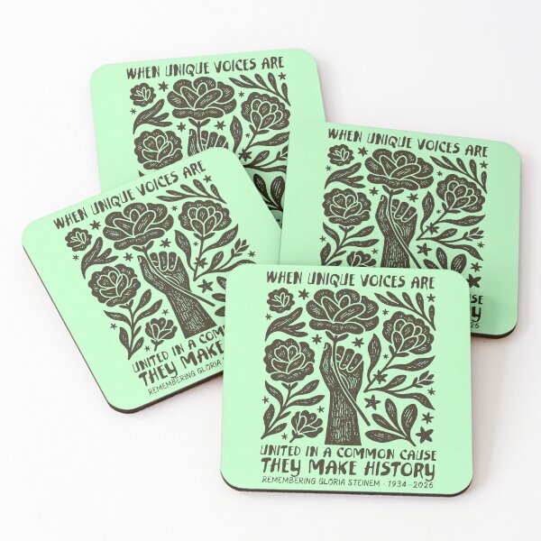 Item preview, Gloria Steinem - Gloria Steinem Memorial - Feminist Quote - Feminist Resistance - Feminist Icon designed and sold by FrancesRobb.