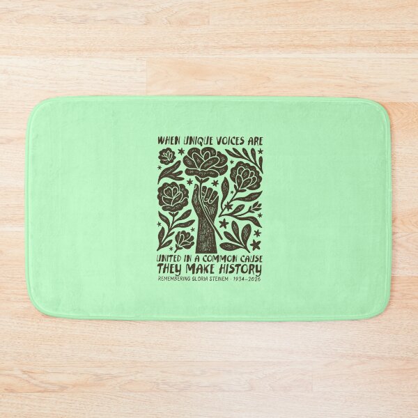 Item preview, Gloria Steinem - Gloria Steinem Memorial - Feminist Quote - Feminist Resistance - Feminist Icon designed and sold by FrancesRobb.