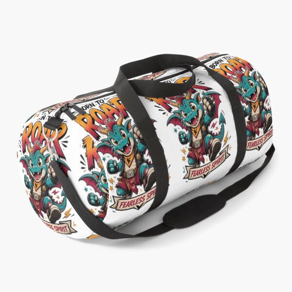 Item preview, Born To Roar Dragon Mascot Cartoon Graphic designed and sold by InkDriveStudio.