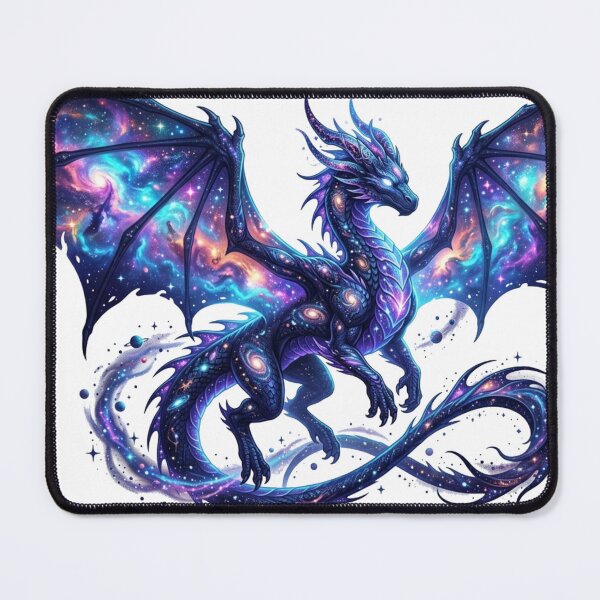Item preview, Cosmic Galaxy Dragon – Guardian of the Stars designed and sold by meghnad.