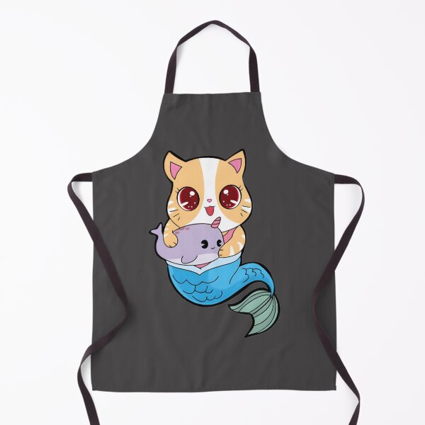 Item preview, Cute Purrmaid Cat Mermaid Illustration for Cat Lovers and Fantasy Fans designed and sold by AmirabbasGT.