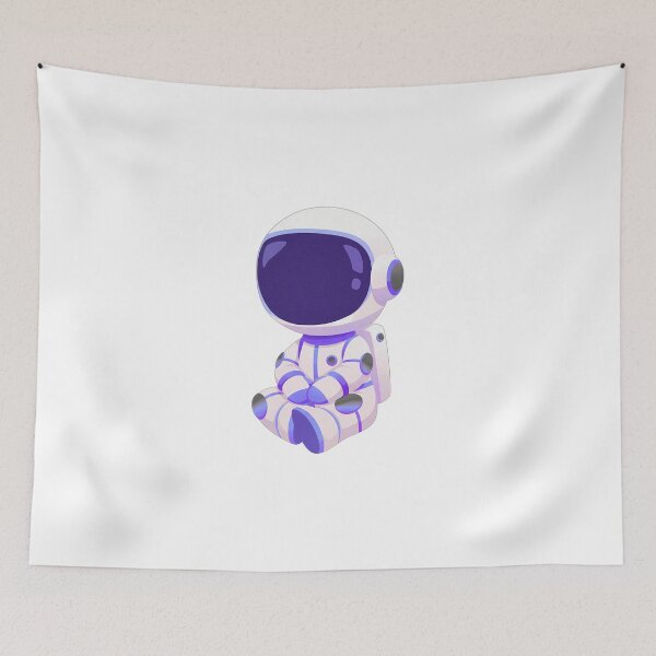 Item preview, Cute Purple Space Astronaut designed and sold by SROXT.