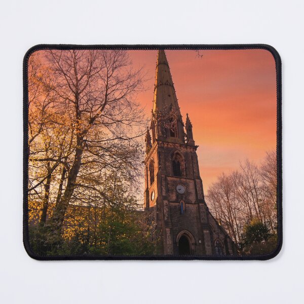 Item preview, Todmorden Unitarian Church at Sunset designed and sold by ArtworkNorth.
