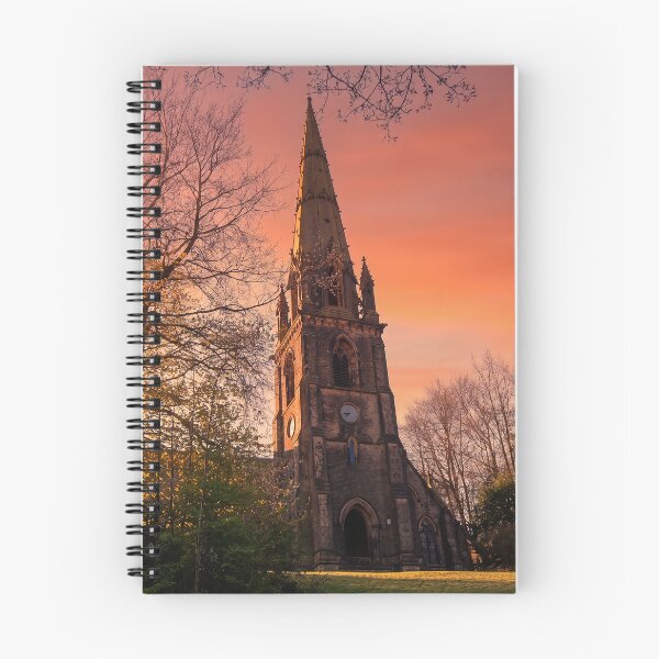 Item preview, Todmorden Unitarian Church at Sunset designed and sold by ArtworkNorth.