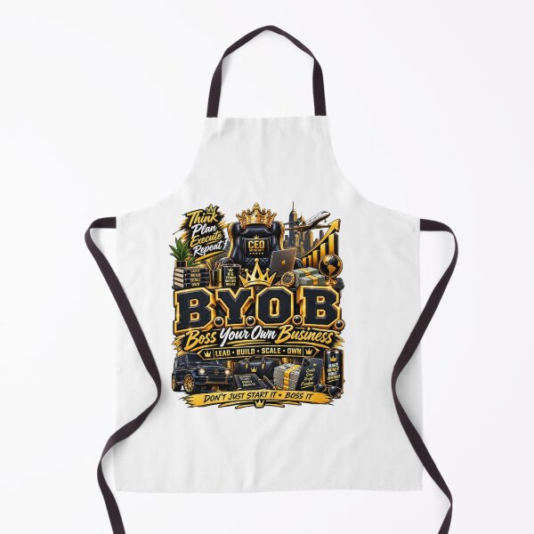 Item preview, B.Y.O.B. Boss Your Own Business – CEO Entrepreneur Motivation designed and sold by BilcoStillbaze.