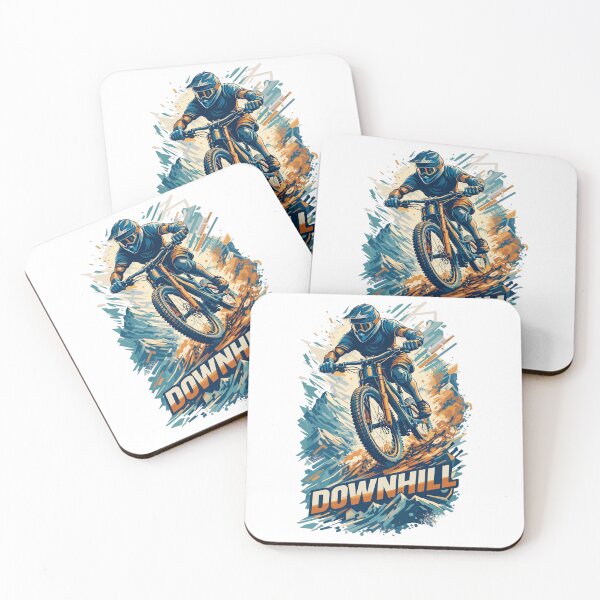 Artikelvorschau, Downhill Mountainbike Vollgas MTB Motivation entworfen und verkauft von Pineapple-Tree.