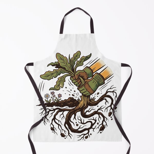 Item preview, Copy of Weed Pulling Dandelion Root Vintage Woodcut Gardener Art designed and sold by mood-draftsman.