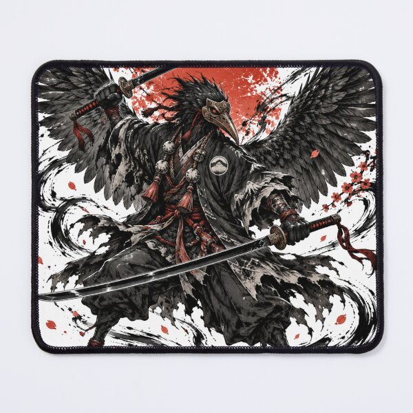 Item preview, Japanese Karasu Tengu Crow Samurai Warrior designed and sold by CozyPixel-J.