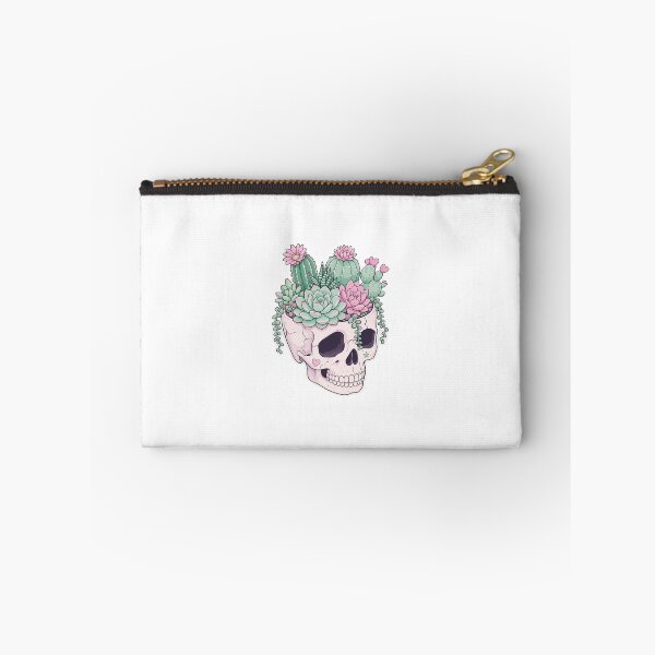 Item preview, Dead Inside But My Plants Are Thriving Funny Skull Planter designed and sold by CoolCrazyChaos.