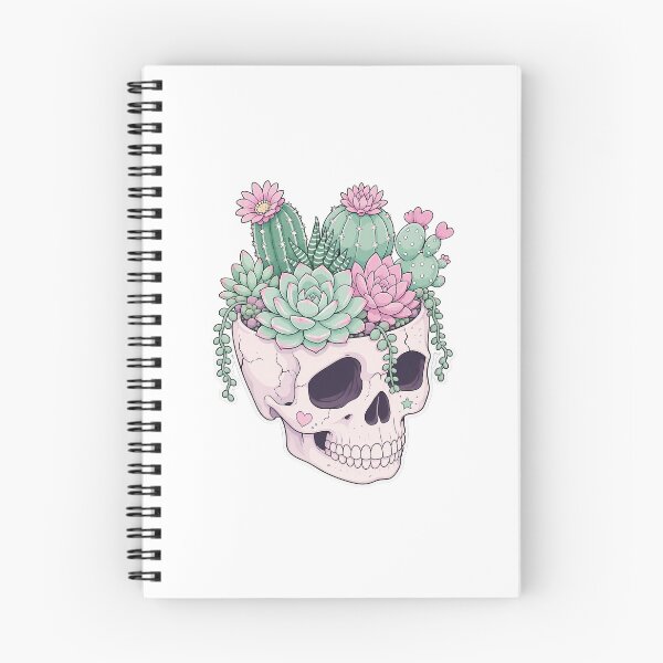 Item preview, Dead Inside But My Plants Are Thriving Funny Skull Planter designed and sold by CoolCrazyChaos.