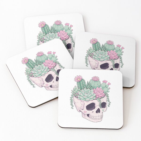 Item preview, Dead Inside But My Plants Are Thriving Funny Skull Planter designed and sold by CoolCrazyChaos.