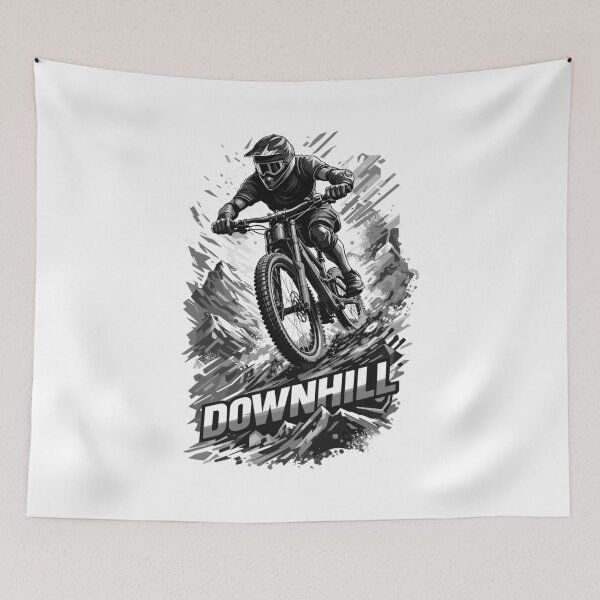 Item preview, Downhill Mountain Bike Quote – MTB Motivation designed and sold by Pineapple-Tree.