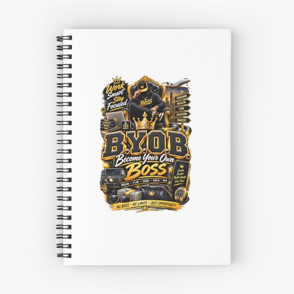 Item preview, B.Y.O.B. Become Your Own Boss – Entrepreneur CEO Motivation designed and sold by BilcoStillbaze.
