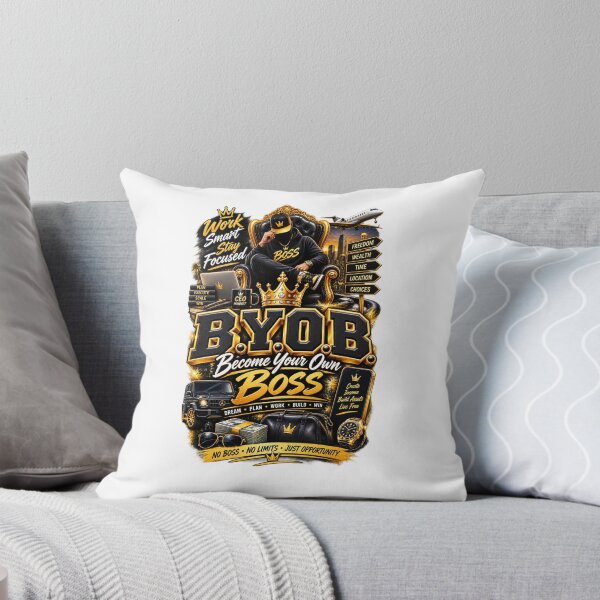 Item preview, B.Y.O.B. Become Your Own Boss – Entrepreneur CEO Motivation designed and sold by BilcoStillbaze.