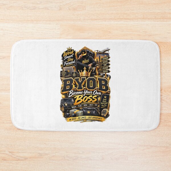 Item preview, B.Y.O.B. Become Your Own Boss – Entrepreneur CEO Motivation designed and sold by BilcoStillbaze.