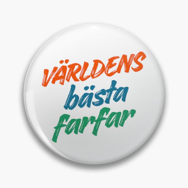 Item preview, Världens Bästa Farfar - World's Best Paternal Grandfather Swedish Typography designed and sold by Designbynorase.