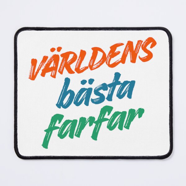 Item preview, Världens Bästa Farfar - World's Best Paternal Grandfather Swedish Typography designed and sold by Designbynorase.